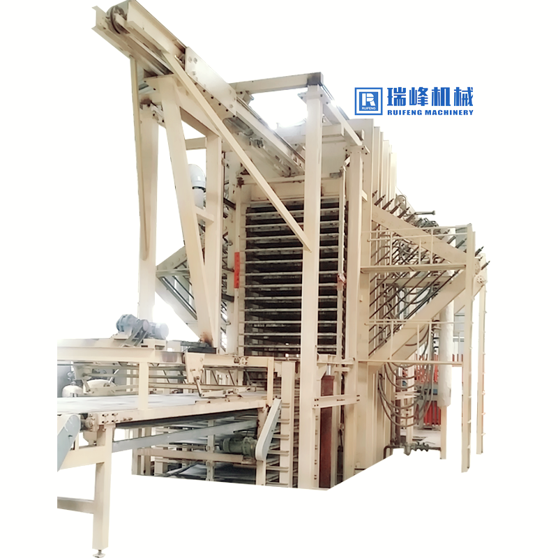 Low-energy hollow core chipboard production line hydraulic hot press machine wood panel