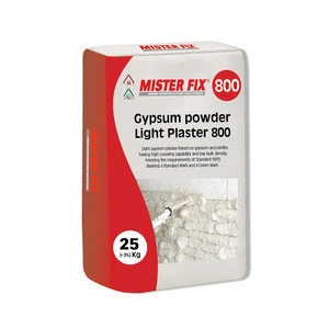 Low price per ton Gypsum powder Light Plaster 800 gypsum powder