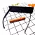 Import Lucky Lion Moasic Funny Sunglasses Black Square Glasses Toy Cosplay Tools Quadratic Element Toys Gift For Boys Girls Adult from China