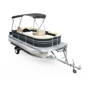 Luxury Aluminum Pontoon Watercraft Boat
