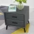 Import Luxury Fabric Exotic Home Hotel Nightstand Bedside Table With Double Drawers And Cabinet For Storage from China