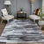 Import Luxury Printed Geometric Cowhide Carpets Living Room Bedroom Carpet Tapete Living Room Bedroom Carpet Rugs Alfombra from China