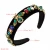 Import Luxury Women Headband Gold Velvet Head Band Baroque Butterfly Hair Band from China