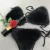 Import Luxy fashion real fox fur bikini new design colorful fur bra from China