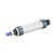 Import MAL pneumatic finger cylinder double action pneumatic cylinder from China