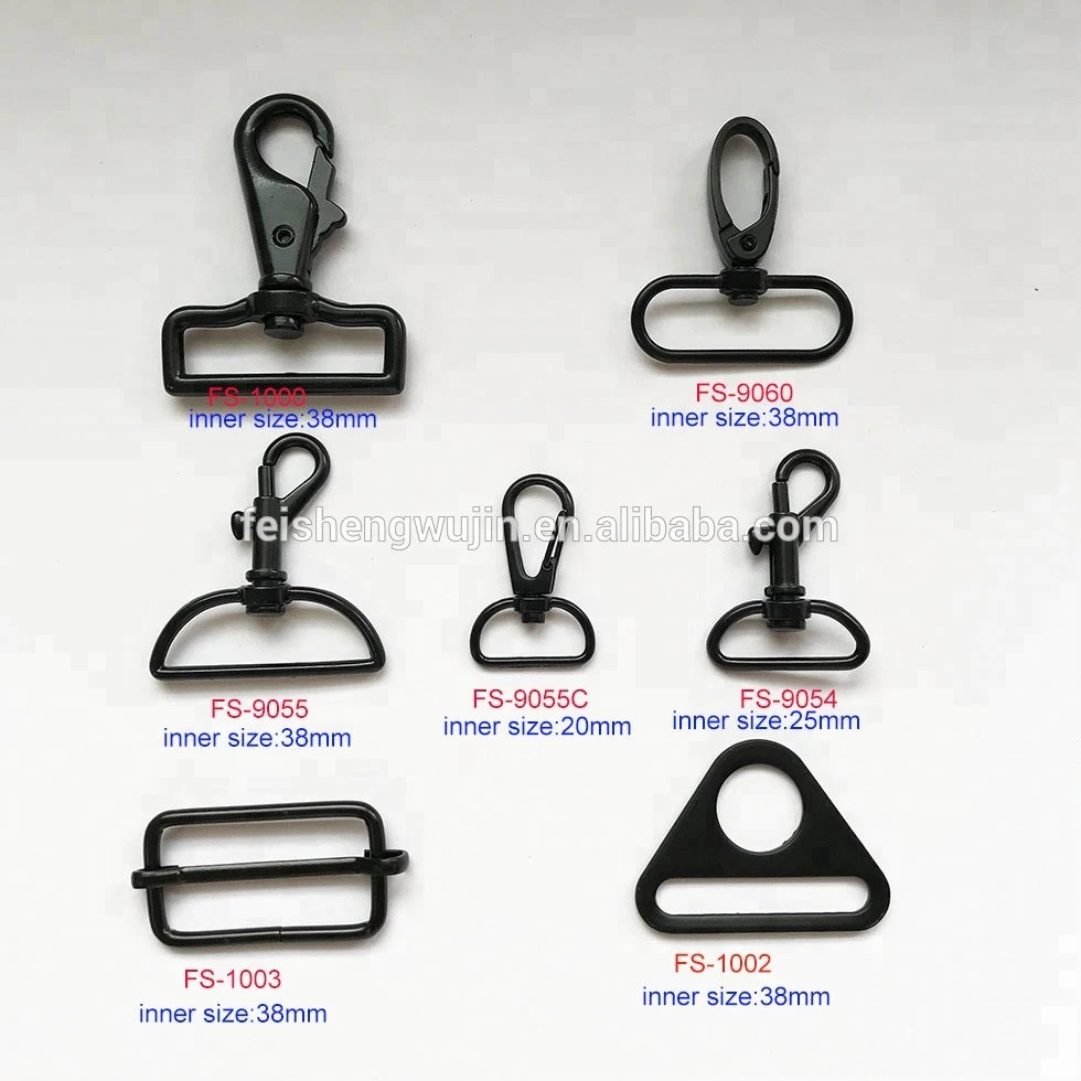 Man Women Bags Accessories luggage Bag strap belt Hook Keychain metal big size lobster hook buckle for bag