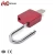 Import Manufacture Rugged Aluminum Lock Body Red Colour 25 Mm Short Shackle Safety Padlock from China