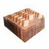Manufacturer custom high transparent cube column cutting polished acrylic crystal block