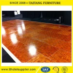 Manufacturer Portable 3ft by 3ft MDF white Color Dance Floor