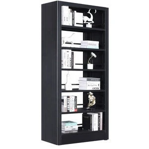Manufacturer Wholesale 5 Tier Metal Revolving Bookcase Bookshelf
