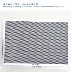 Manufacturing Pre Filter Filtration Grade Air Filter Aluminum Frame