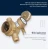 Import Marine 500V 16A brass 3 pin IP56 waterproof rotary switch socket from China