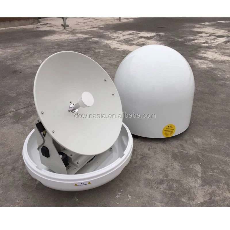 Marine auto tracking satellite tv antenna