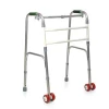 Medical devices 4 legs health care product Aluminum Alloy waller with wheel fpr adults