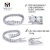 Import Messi Jewelry 0.5ct/5mm DEF white classic design 14k/18k gold tennis moissanite bracelets for women from China