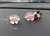 Import metal alloy plum blossom shaped 3d car air freshener vent clip various sents from China