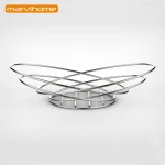 Metal fruit and bread wire basket / Stainless steel storage basket