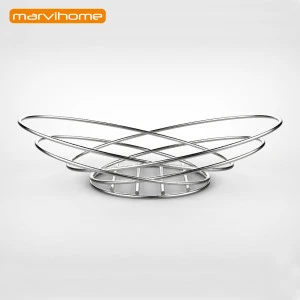 Metal fruit and bread wire basket / Stainless steel storage basket