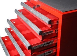 Metal Tool Cabinet With Hand Tool Set
