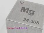 Mg Alloy Metal Cube AZ31B Machined Parts