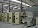 middle speed siemens motor needle punching machine, nonwoven needle punching felt machine