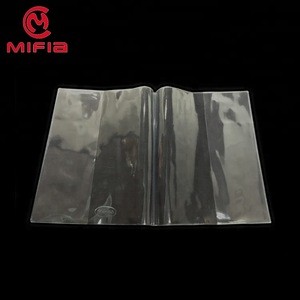 MIFIA Free sample wholesale transparent clear plastic pvc book cover, book cover