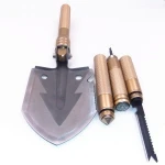 Military Folding Shovel with campus Multitool (RS) - Compact Multi-Purpose Tool Emergency  outdoor usage