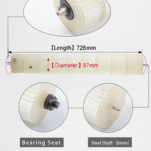 mini Cross Flow Fan Wheel,Tangential Fan,Tangential Wheel 81*361