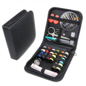 Mini Portable Sewing Box Supplies Accessories Tools Kit Cotton Thread Bobbin Case Beginner Embroidery Kits for Home