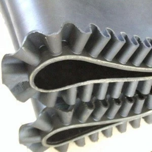 mining rubber sidewall belt coal feeder
