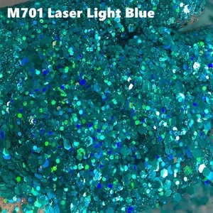 Mixed Hexagon Laser Cosmetic bulk glitter powder flakes body glitter pigments wholesale mixed glitter