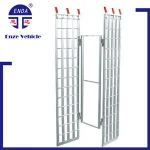 mobile dual folding aluminum plate ATV motorcycle spare parts car accessories truck trailer portable aluminum car loading ramp