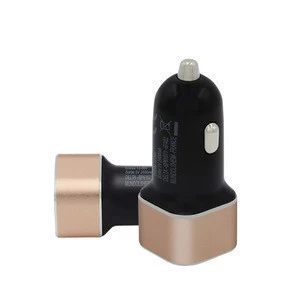 Mobile phone use and electric type 2 port USB car charger 5V 2.4A dual USB car power charger