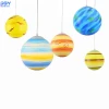 Modern color star led round sphere decorative lighting Chandelier