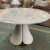 Import modern designs luxury home furniture sets round white s dining table can with  6-10 chairs from China
