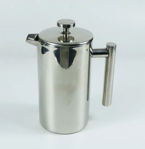Modern French Press Coffee &amp; Tea Maker - 350ml/800ml/1000ml - Double Filter stainless steel coffee french press