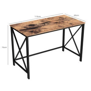 Modern Furniture Manufacturers Cost-Effective Basic Computer Table Wood And Metal L Shaped Desk