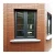 Import Modern horizontal aluminum casement window fashion design casement security window from China