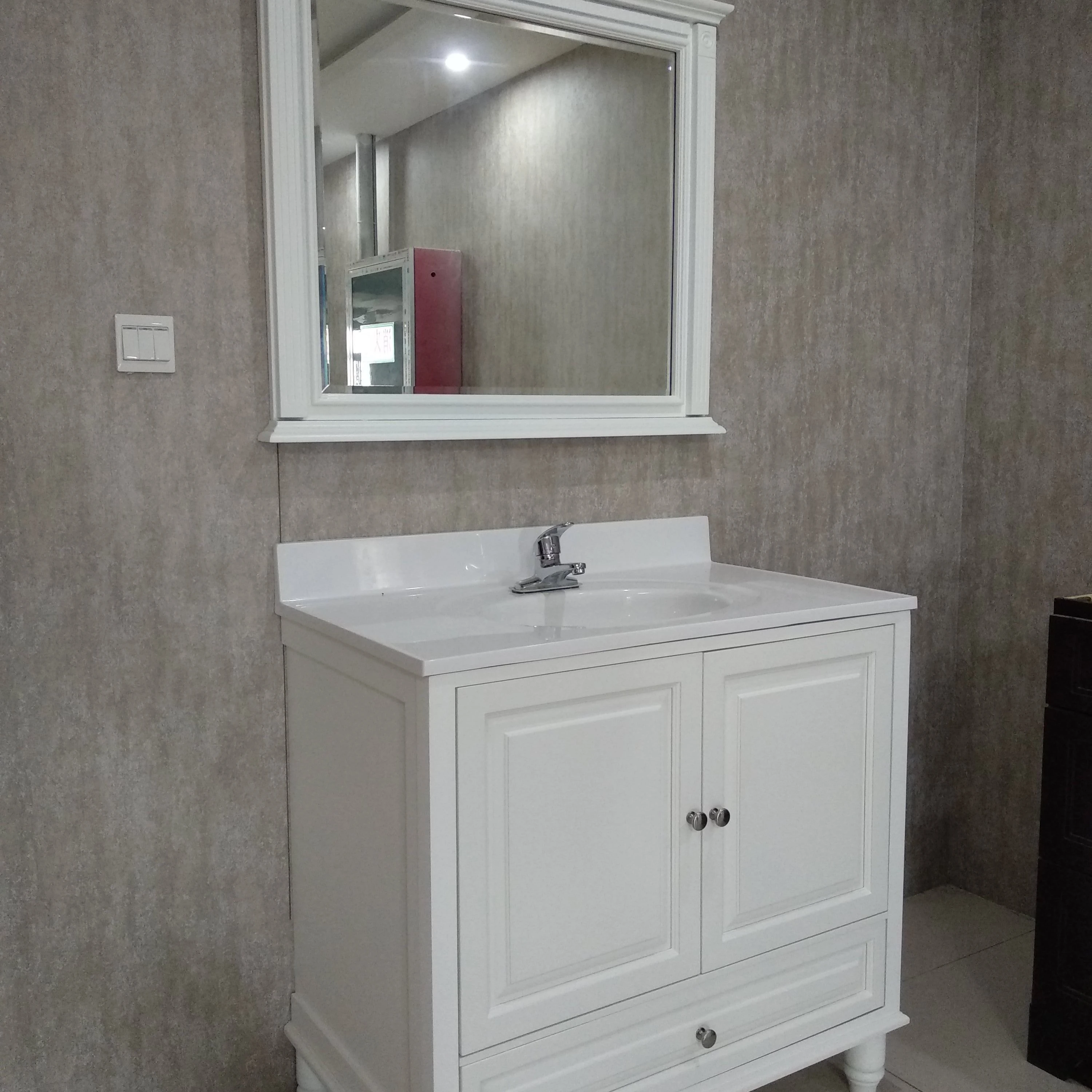 Modern hotel design  bathroom cabinet vanity cabinets