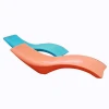Modern Plastic pool chair and sun lounger chair