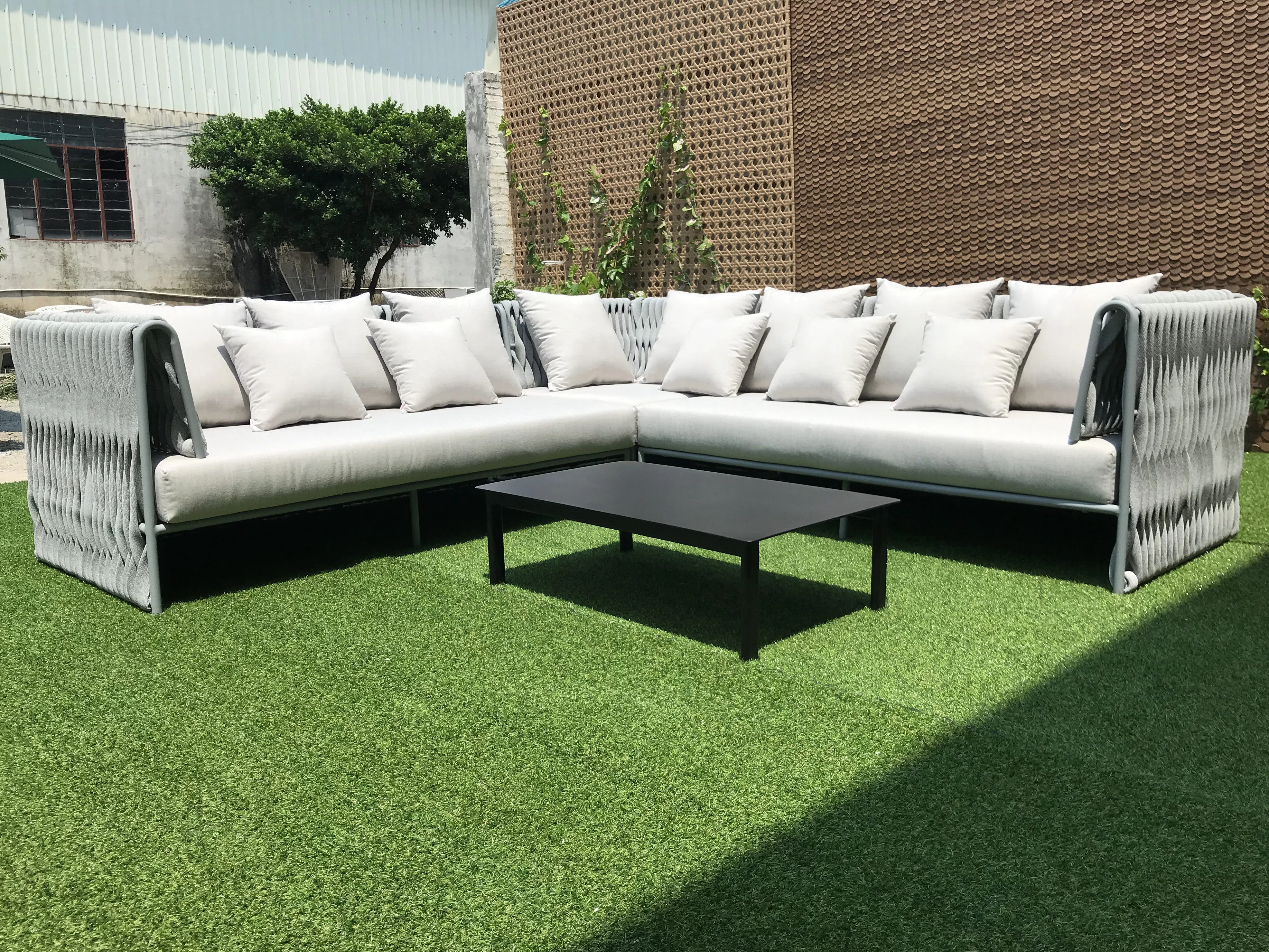 Modern Rope Outdoor Furniture Garden Sofa Set Other Outdoor Furniture