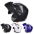 Import Motorcycle Helmet Flip Up Unveiled Headpiece With Double Lens Electric Bike Anti-Fog All Seasons Helmet Exquisite Design from China