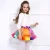 Import Multi Color Fashion Short Lovely Girls Fluffy Dancing Party Pettiskirt Rainbow Tutu Skirt For Kids from China