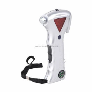 Multi-functional Emergency hammer wuith compass YT-10