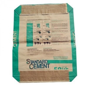 multi-layers 50kg cement kraft paper valve bags