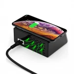 Multi-ports USB Wireless Charger Adapter 6 USB and QC3.0&PD3.0 Fast Mobile Phone Charging Station Electric,wireless Charger 100W