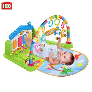 Multifunctional funny baby play mat gym