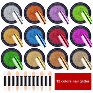 Nail Glitter Nails Art Glitter For Nails Powder Polish Confetti Art Bulk Glitter Acrylic Powder Sets Flakes Bulk Nails