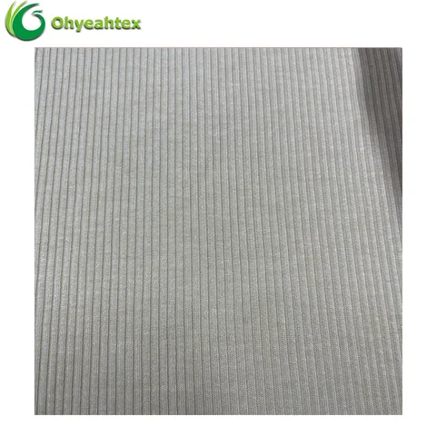Buy New Arrival Knit 2x2 Rib Modal Acetate Blend Micro Modal Fabric ...