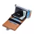 Import New Arrival Metal Card Holder Minimalist Leather Wallet Men from China